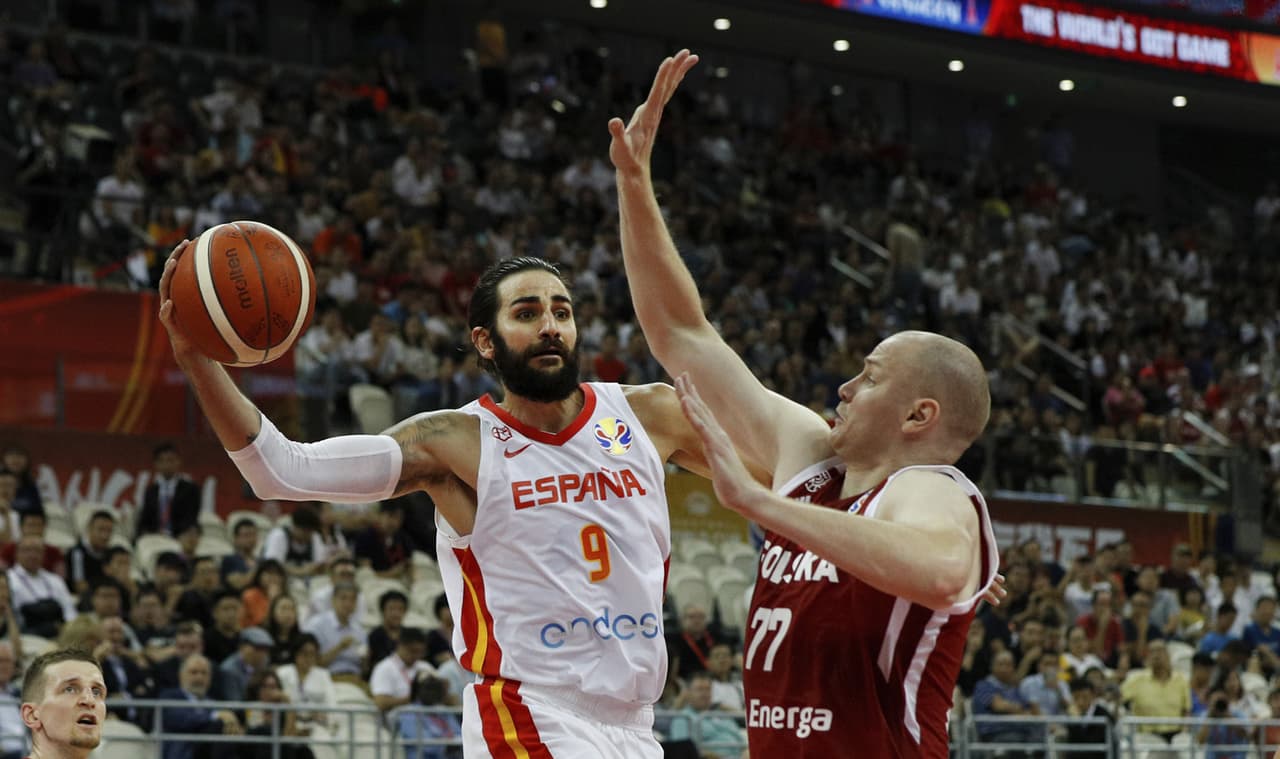 Ricky Rubio, de España.
