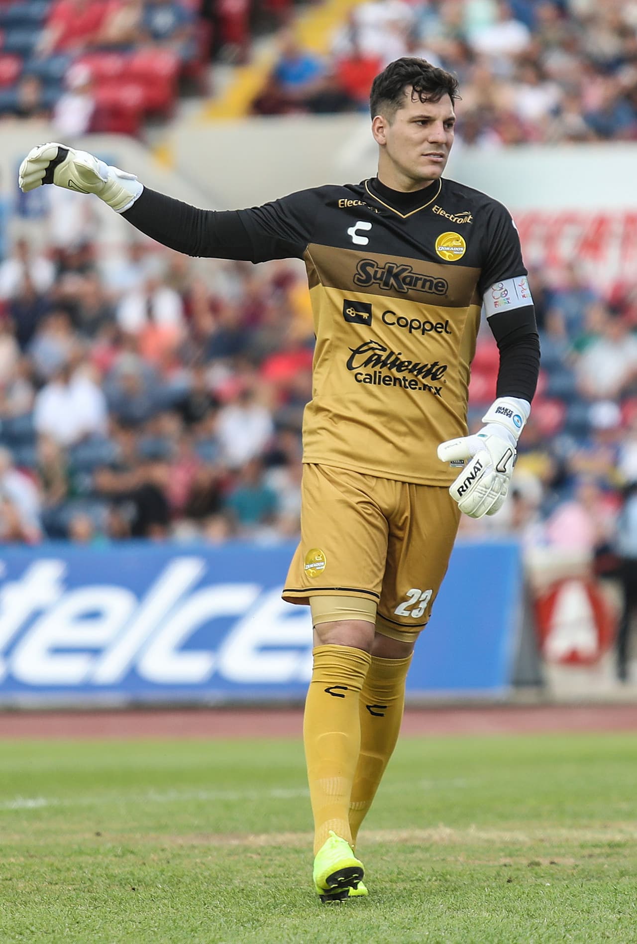 El arquero Gaspar Servio fue clave en la serie para Dorados al mantener su arco en cero.