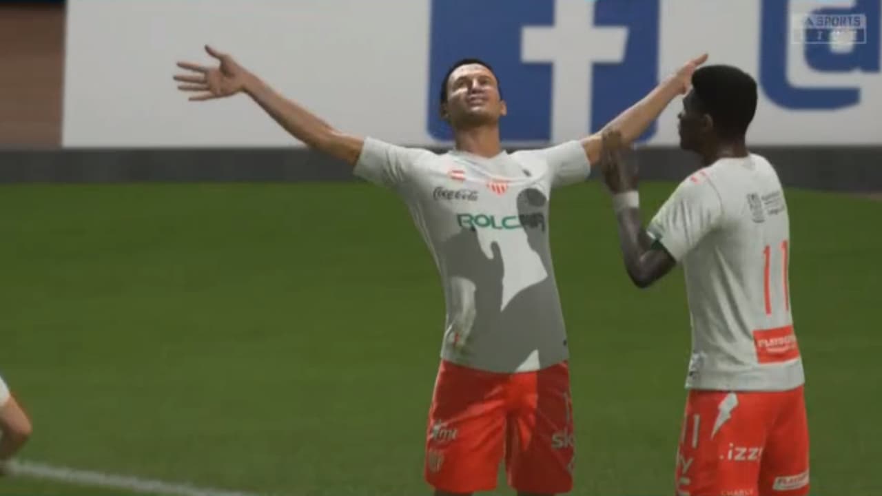 Maximiliano Olivera cayó 1-2 en casa ante Jairo González en el futbol virtual.