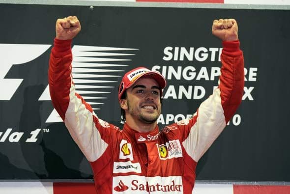 El piloto de la Ferrari tendrá una semana de descanso antes del Gran Prmeio de Japón para continuar rumbo al título.