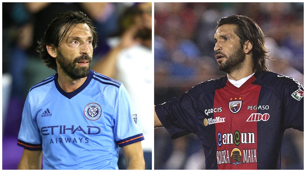 Andrea Pirlo no solía dejarse crecer la barba, pero vio al gran goleador mexicano Francisco 'Kikín' Fonseca y quiso ser como él.
