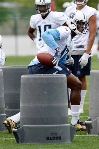Checa las primeras fotos de la selección 40 global del Draft 2015, WR egresado de Missouri, con los Tennessee Titans (AP-NFL).