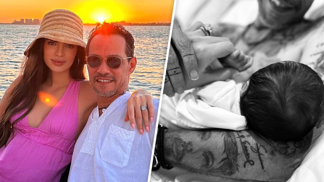 ¿Marc Anthony y Nadia Ferreira ya eligieron nombre de su bebé y JLo se enojó? Esto se sabe