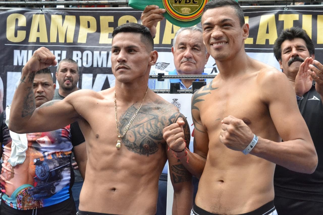 Listo el combate tras la ceremonia de pesaje con tres peleas de pronóstico reservado.