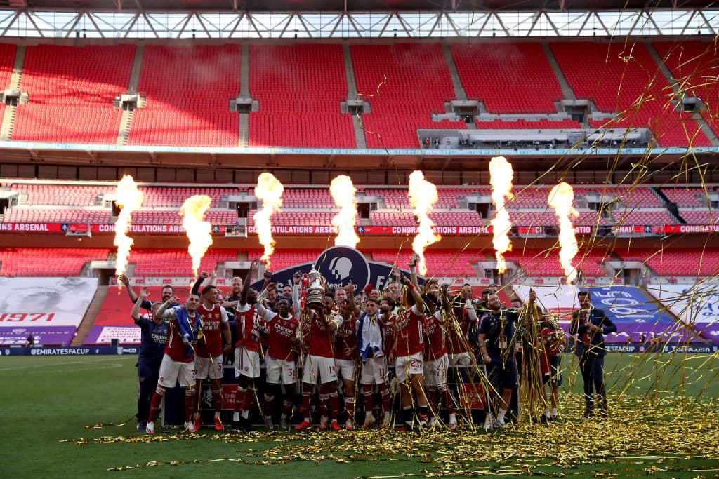 Las postales del Arsenal, campeón de la FA Cup | Así festejaron el título que les dio pase a la Europa League.