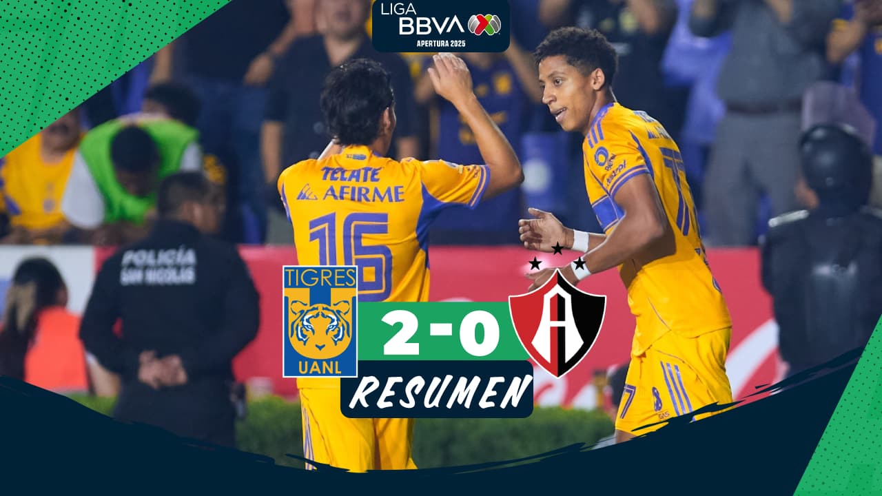 Los Tigres vuelven a rugir y derrotan al Atlas