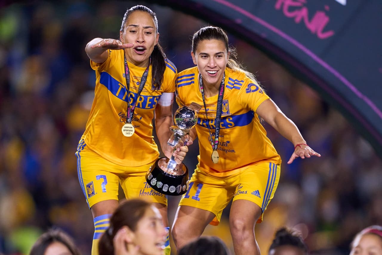 Las Tigresas se coronaron campeonas del Apertura 2022 de la Liga MX Femenil.