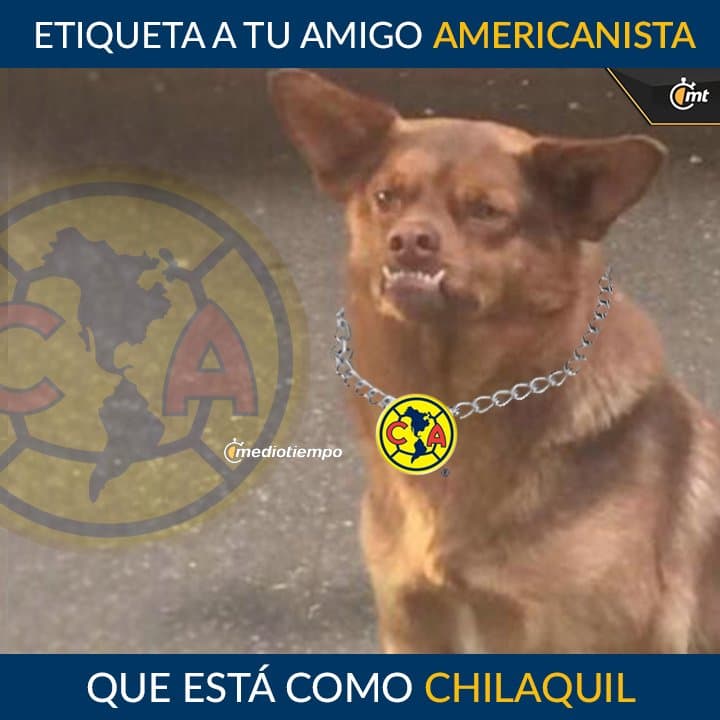 Las burlas a los aficionados del América no se hacen esperar.