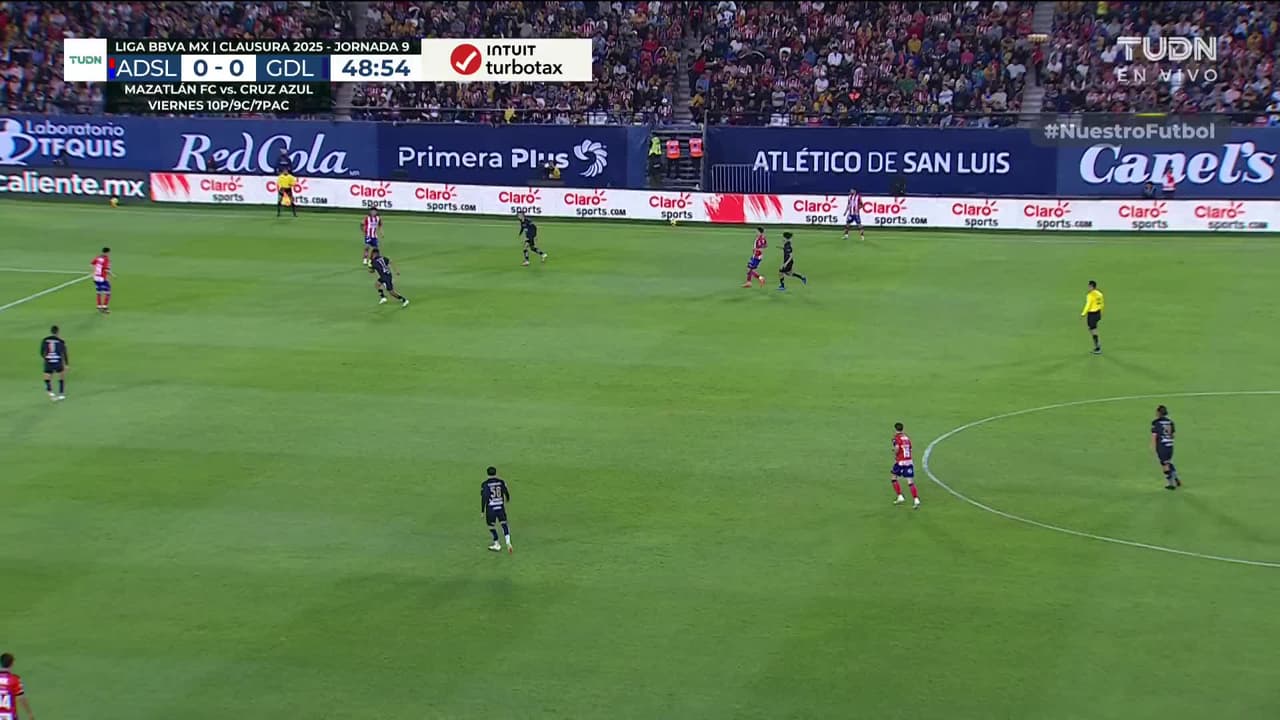 ¡GOOOL! Sébastien Salles-Lamonge anota para Atlético San Luis.