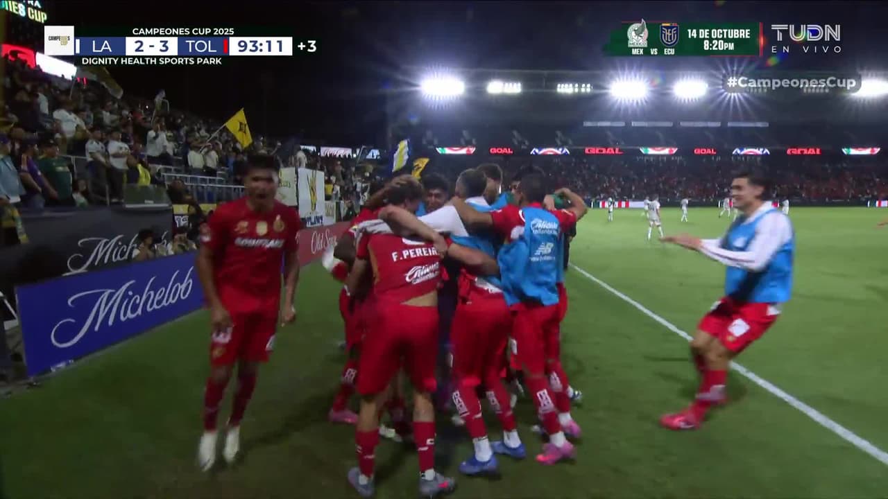 ¡El gol del título! ¡Federico Pereira liquida la Campeones Cup!