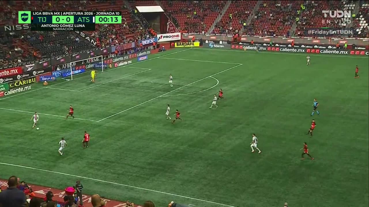 EN VIVO: ¡Rueda el balón en la frontera! Tijuana recibe al Atlas en la Jornada 10