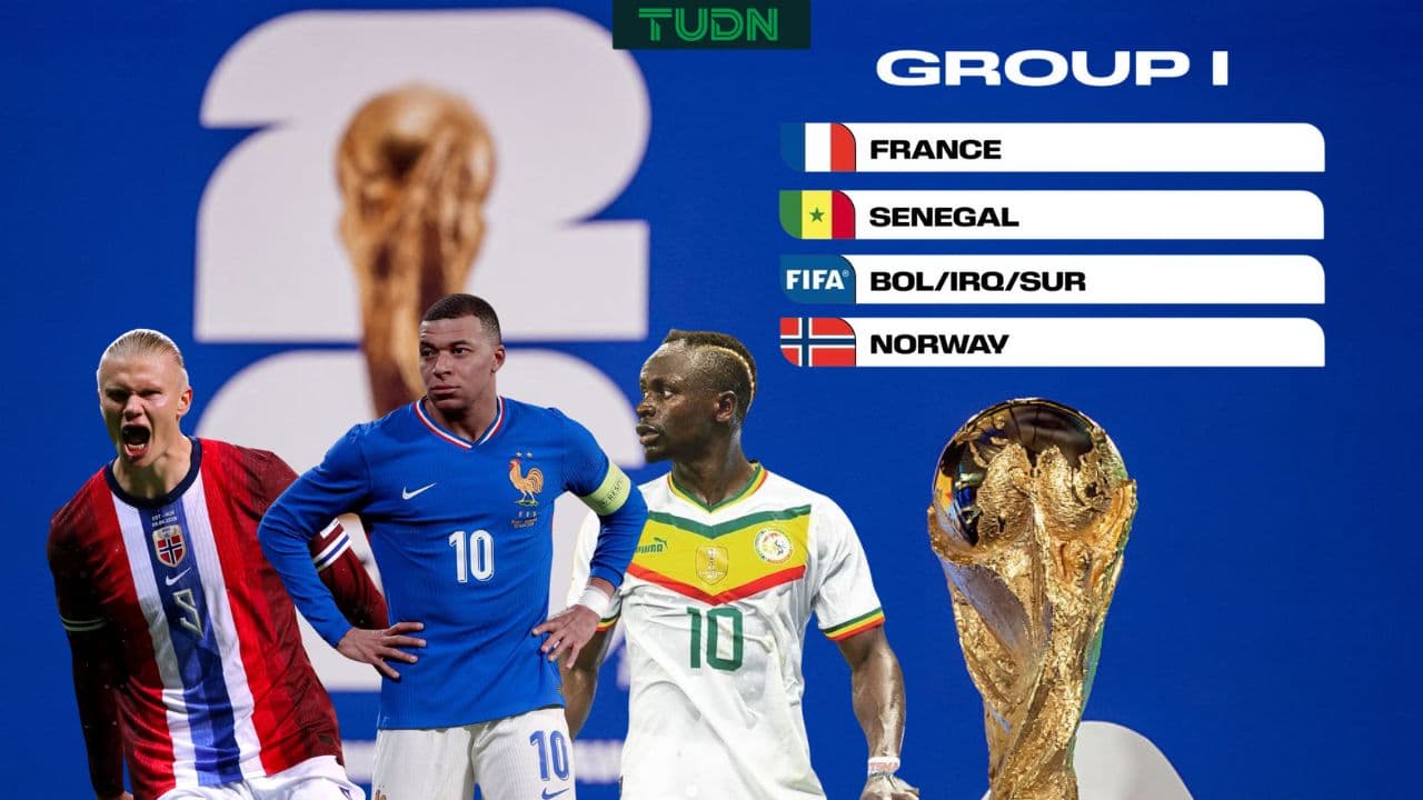 Fechas y horarios de los partidazos que nos esperan en el Grupo I de la Copa del Mundo 2026