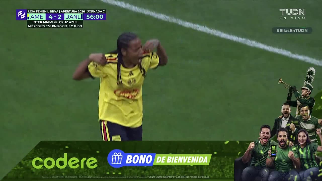 ¡Qué magistral ejecución de Geyse Da Silva! Otro golazo de las Águilas