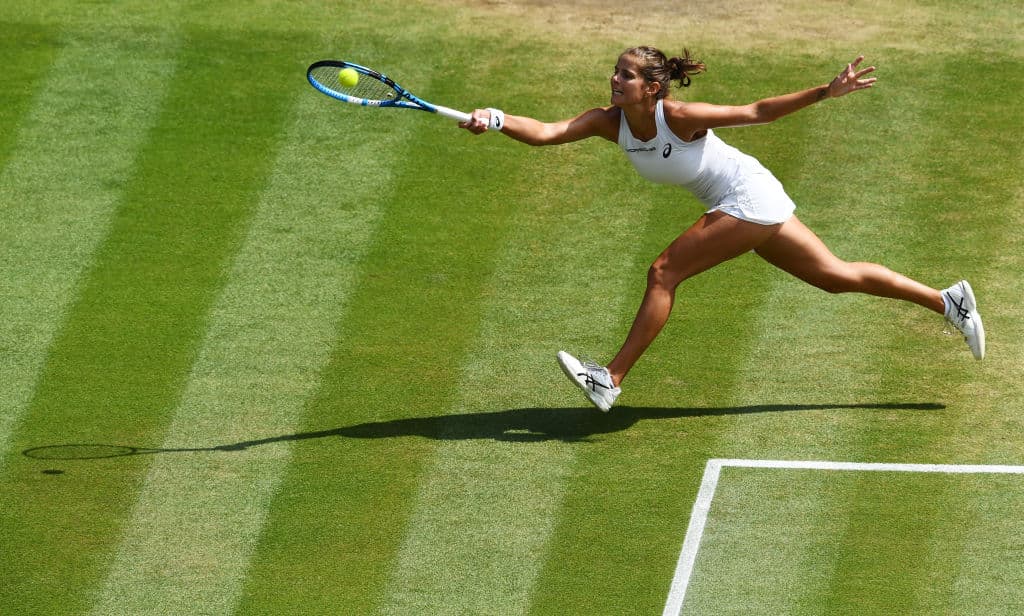 “Para esto trabajo desde niña. Volver a la final de Wimbledon es grandioso", comentó Kerber, quien cuenta en su palmarés con dos títulos de torneos grandes.
<br>