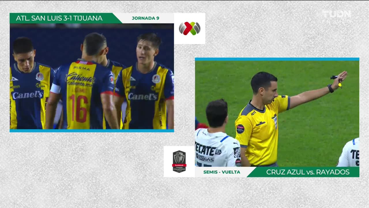 Arranca el partido y la pelota está en juego.