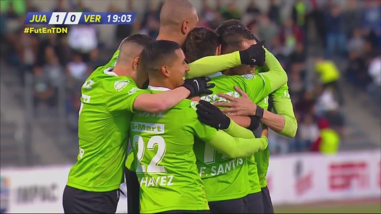 Flavio Santos fusiló a Melitón y Juárez ya vence 1-0 al Veracruz