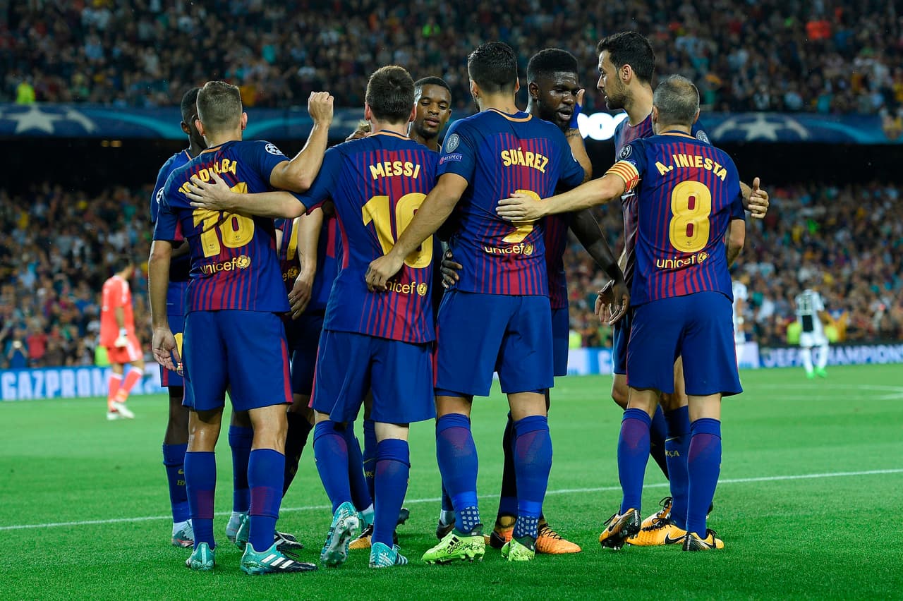 En el grupo D, Barcelona dio un golpe de autoridad y de confianza con su trunfo 3-0 contra Juventus, su gran rival en esta zona, en el estadio Camp Nou.