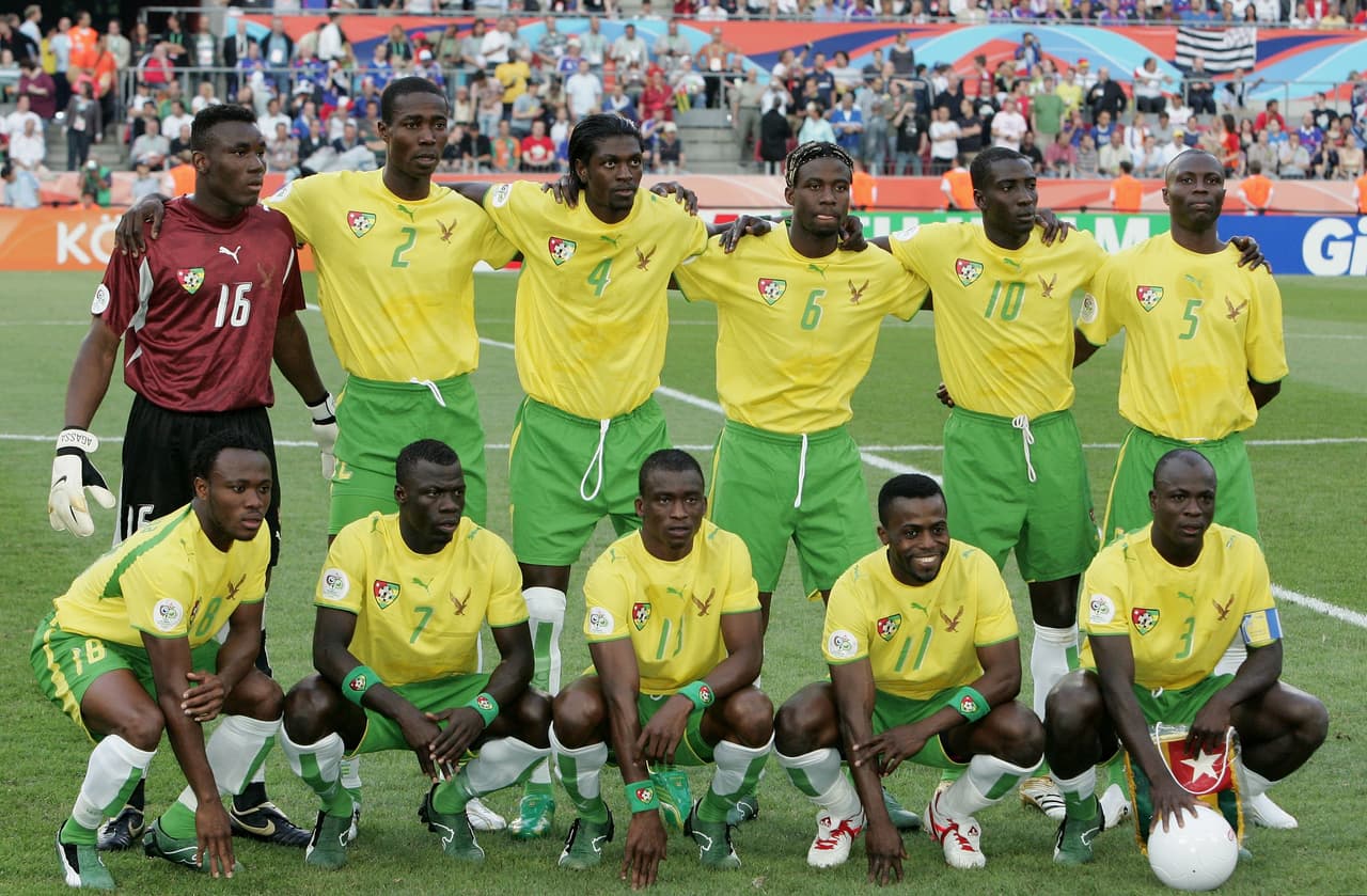Desde las eliminatorias de la CAF, 
<b>la selección de Togo también hizo su primera presencia en un Mundial </b>en este del 2006.