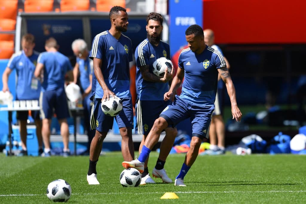 Suecia sí entrenó en la  Arena Ekaterimburgo