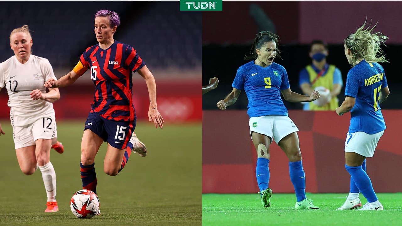 EEUU aplasta a Nueva Zelanda; Brasil se atora con Holanda