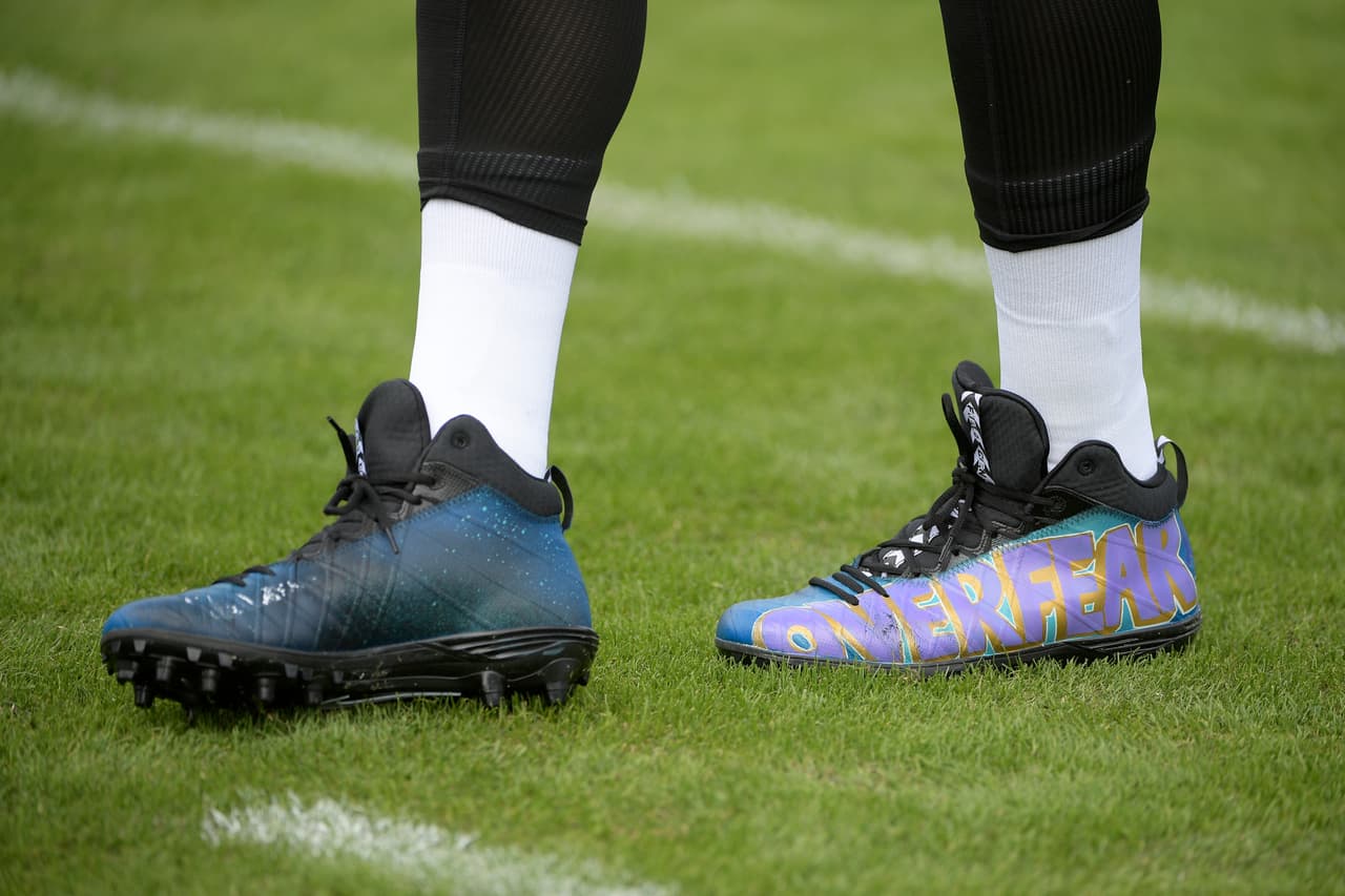 'My Cause My Cleats' es una campaña en la que algunos aprovecharon por segundo año en NFL para enviar un mensaje de apoyo a una causa y en la que en general muestran diseños llamativos de zapatillas.