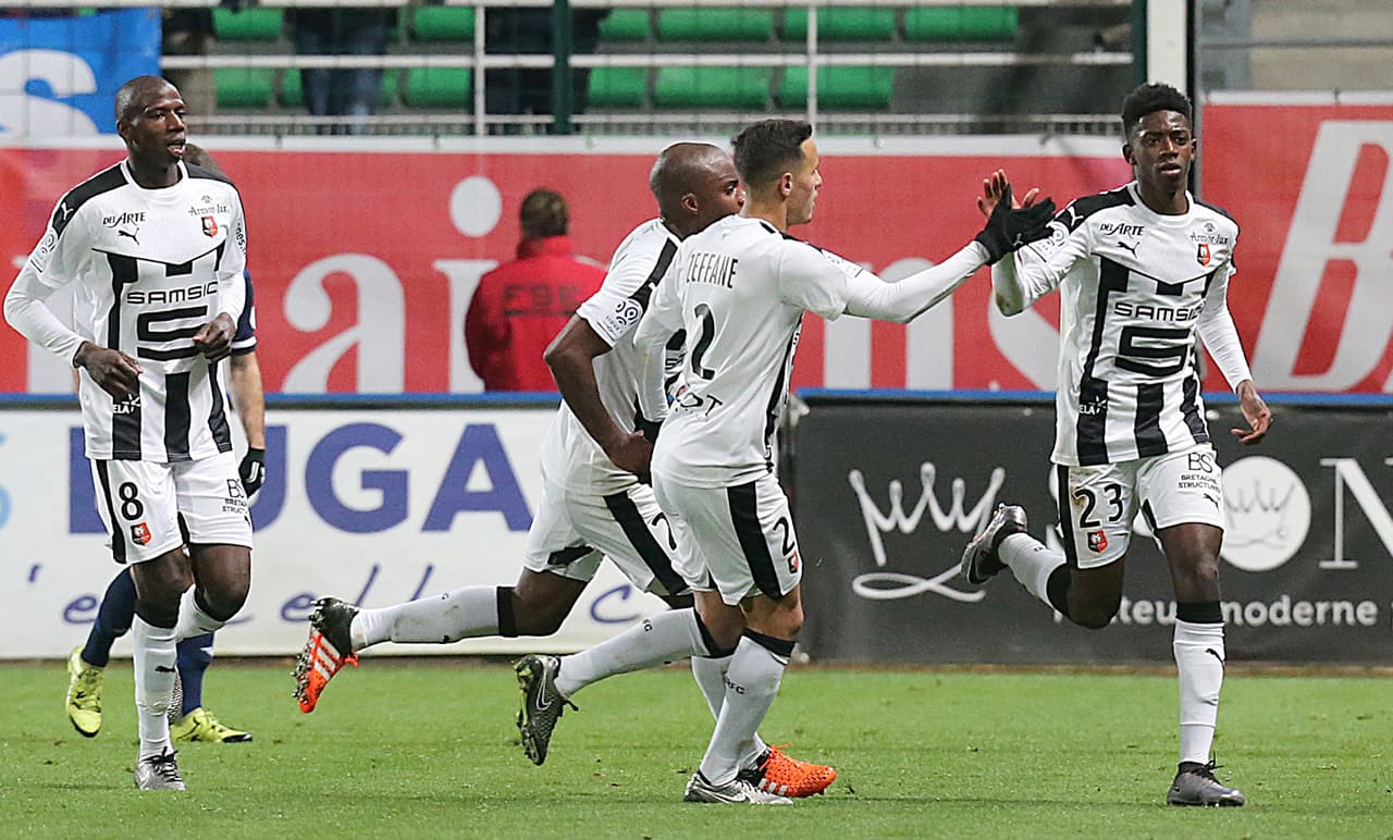 El Stade Rennais vino de atrás para ganar