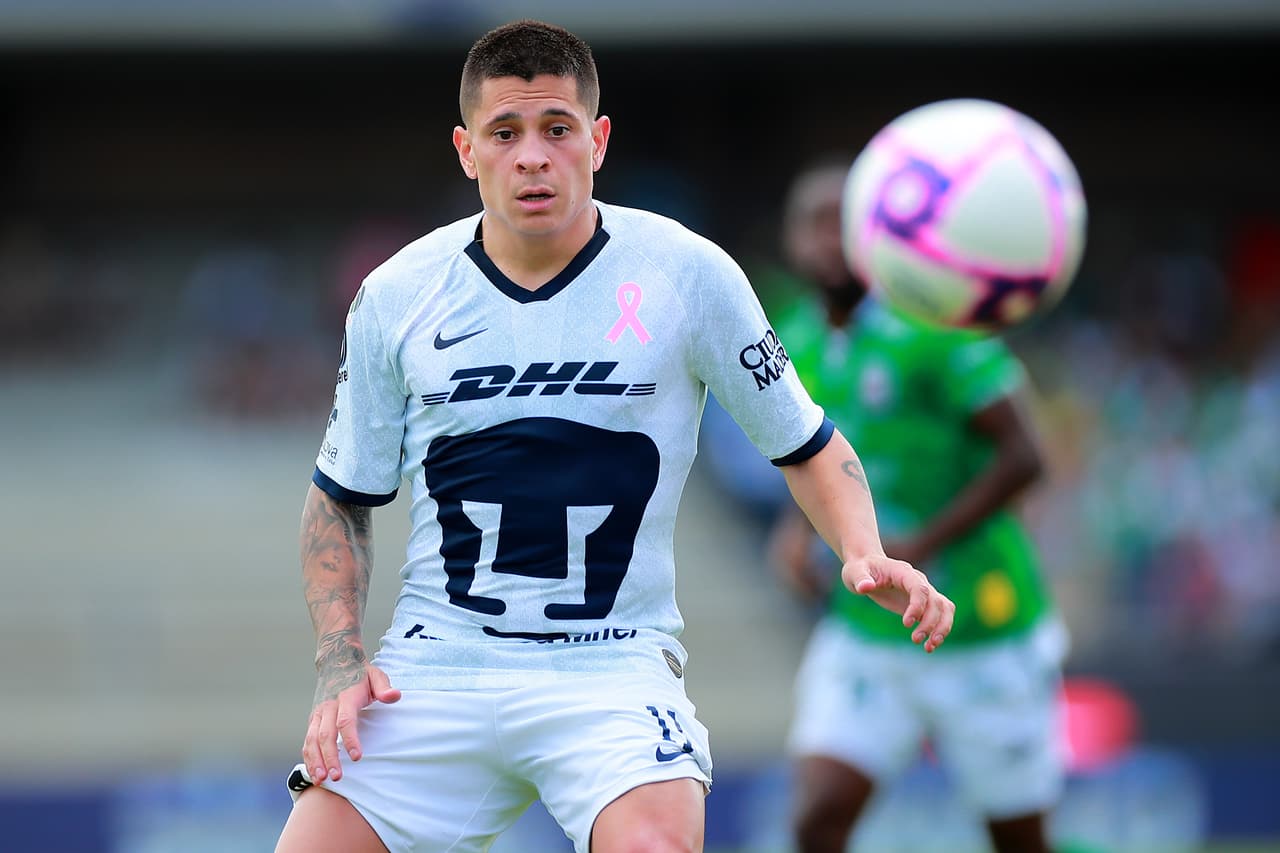 Juan Iturbe se irá de Pumas con destino a Italia