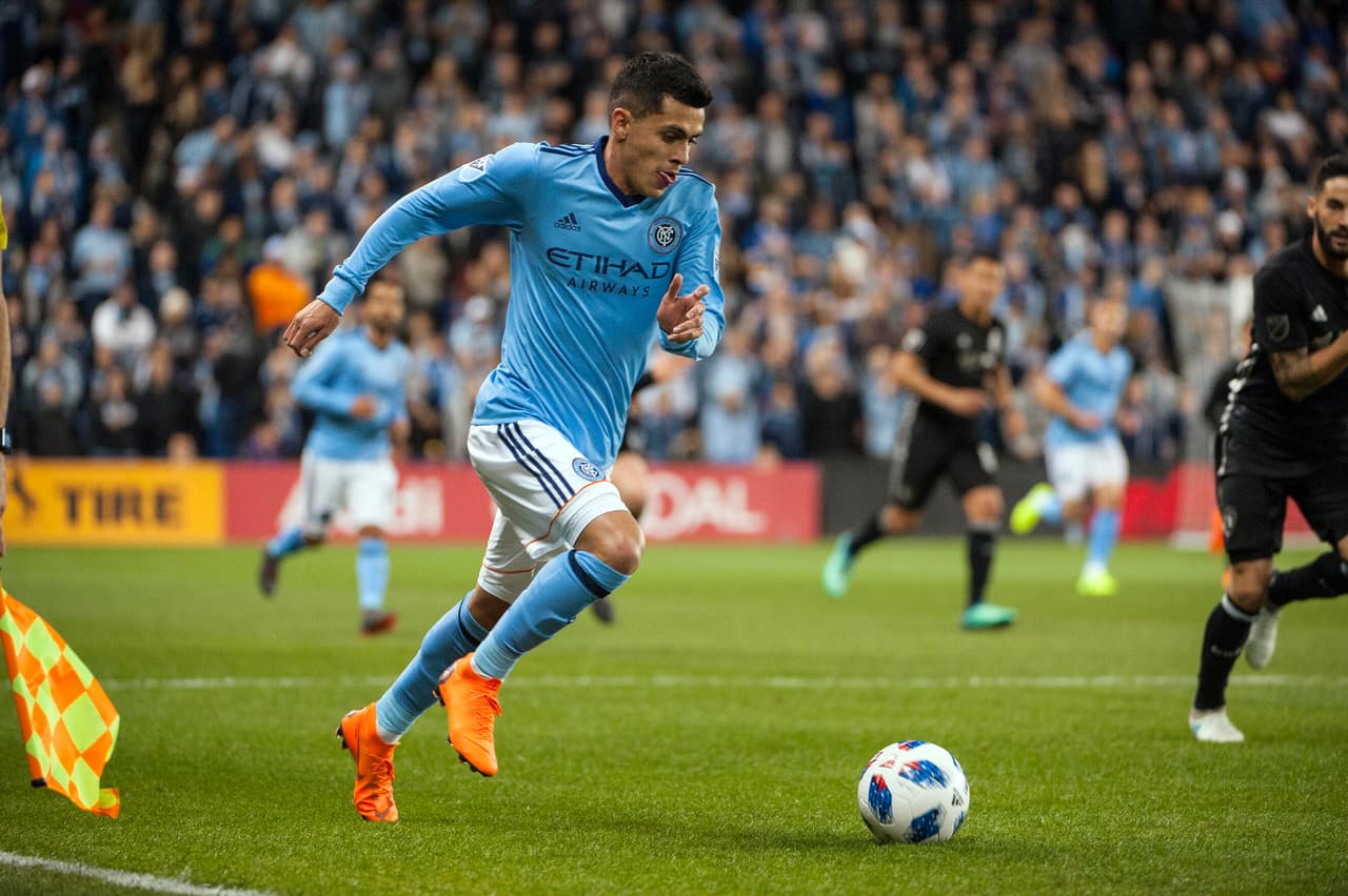 Un debut soñado para el nuevo crack paraguayo de New York City FC en el inicio de la MLS