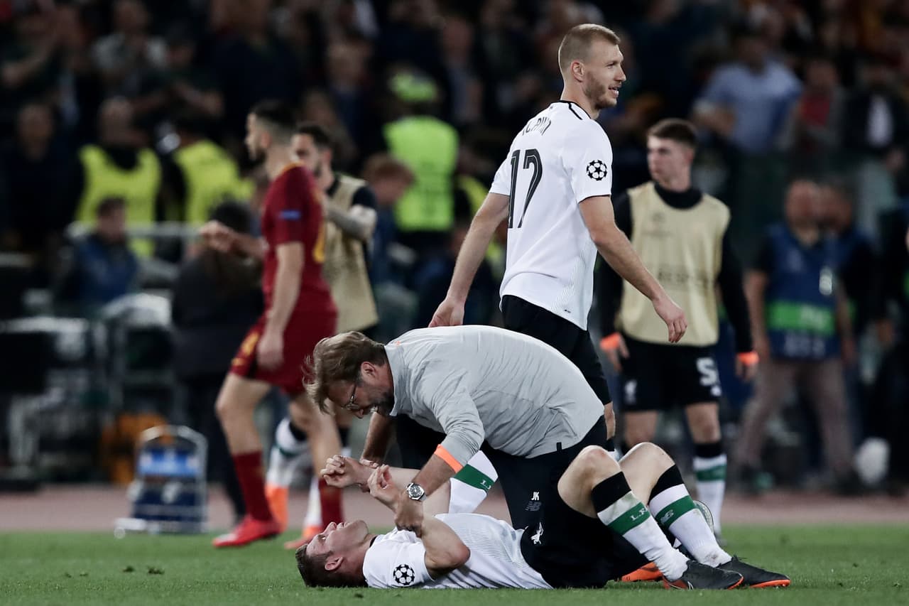 Al final, el técnico de Liverpool entendió que todo hizo parte de una jugada circunstancial y celebró emotivamente con Milner.
