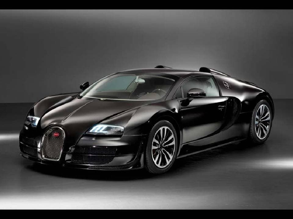 Dos Bugatti La Voiture Noire.