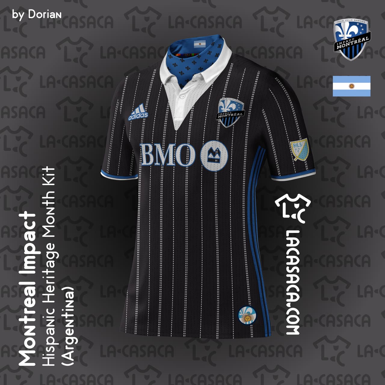 La elegancia del tango se traslada a la cancha de fútbol. Piatti se vería magestuoso con este atuendo.