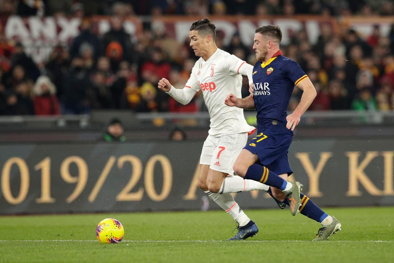 Con goles de Merih Demiral y Cristiano Ronaldo, la Juventus se impone 1-2 a la Roma.