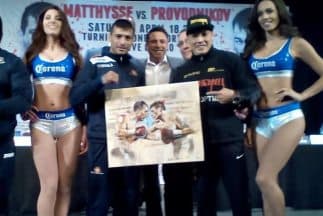 Lucas Matthysse y Ruslan Provodnikov respetuosos, pero la pelea huele a nocaut