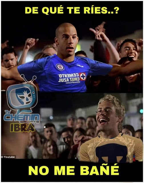 Los memes no perdonan la goleada del Cruz Azul sobre los Pumas, y los universitarios reciben dos palizas en un día.