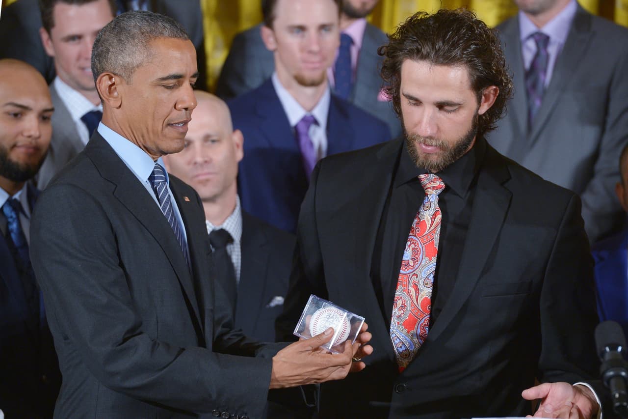 Obama recibió al equipo en la Casa Blanca por tercera vez en cinco años.