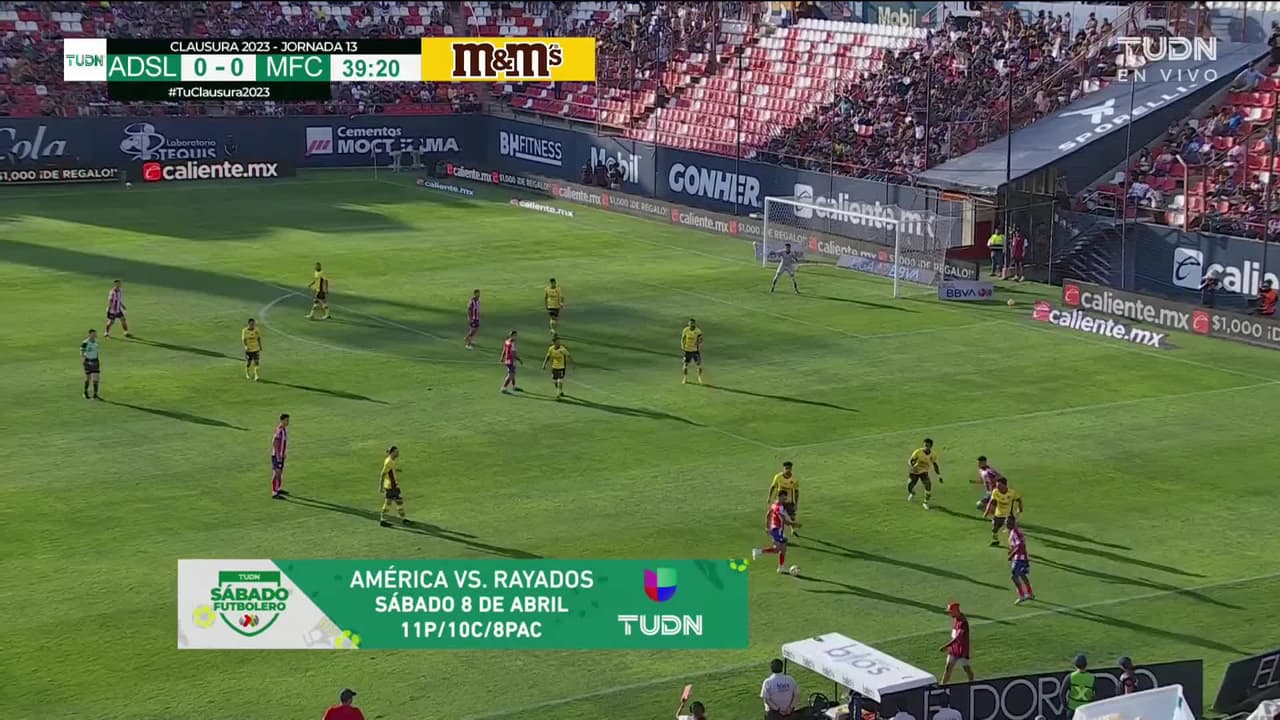 ¡AUTOGOL! de Néstor Vidrio para Atlético San Luis.