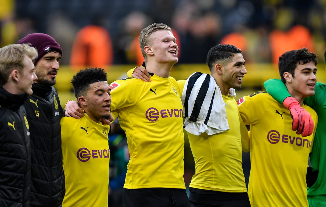 ¡Tridente inédito! Listo el 11 del Borussia Dortmund
