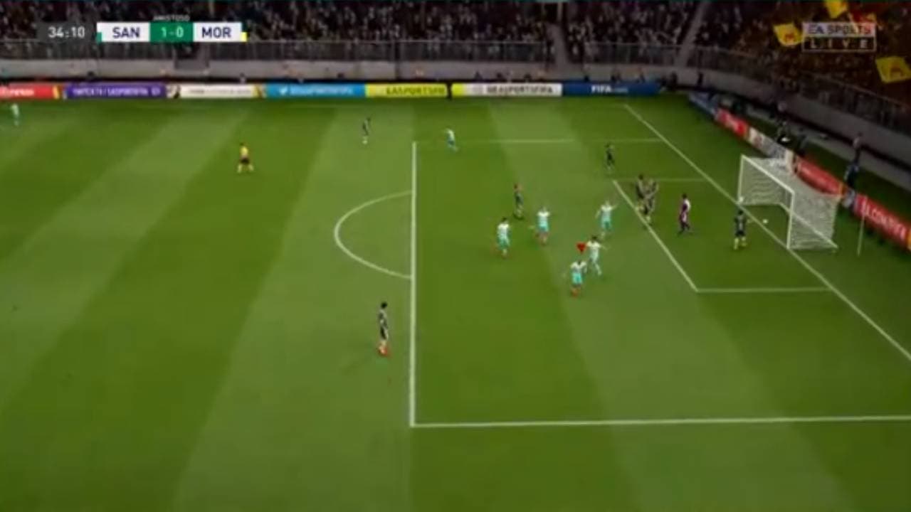 Santos falló un penal y el empate a un gol pone en peligro su clasificación a la Fiesta Grande del futbol virtual.