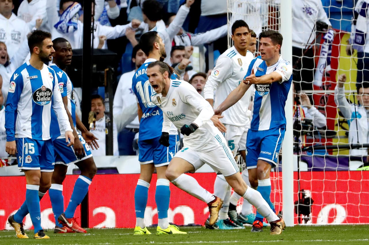 La cosecha de Bale no acabaría con el 2-1, ya que en la segunda parte, con un cabezazo, subió el 3-1 al marcador a favor del Madrid.