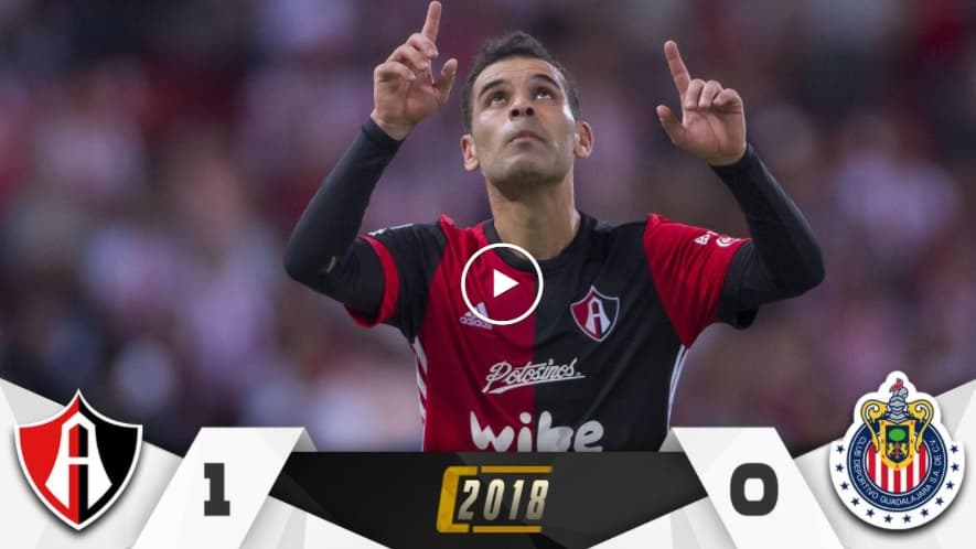 Atlas se llevó al Clásico Tapatío en emotiva despedida a Rafa Márquez