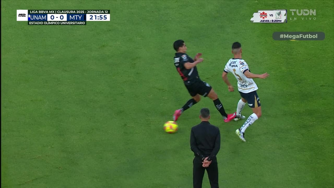 ¿Era de tarjeta roja? Un pisotón a Duarte que solo se marca con amarilla