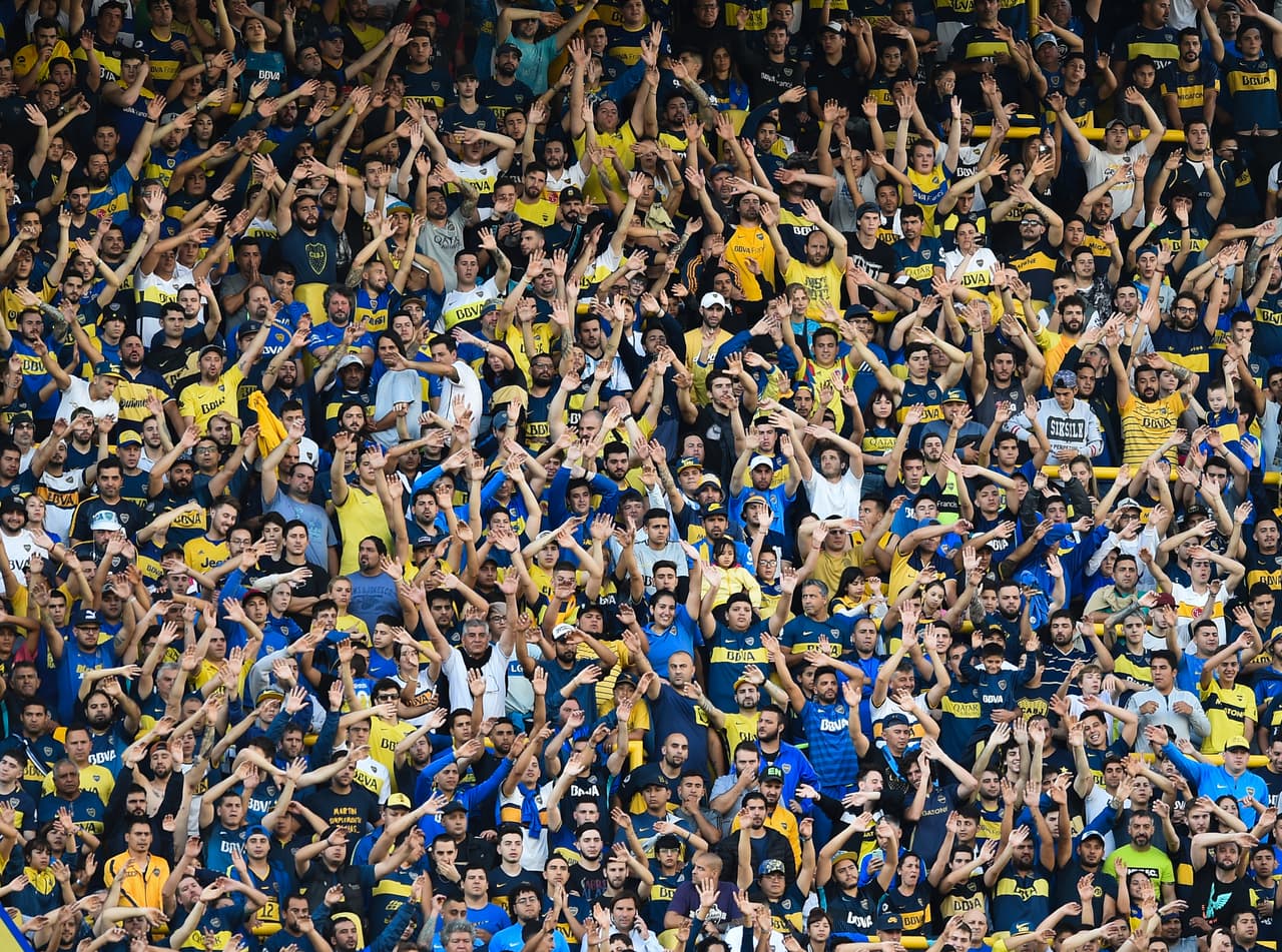 La Bombonera ya había sido testigo de una muestra de fidelidad en el partido del fin de semana previo al juego de vuelta contra la final contra Patronato por la Superliga.