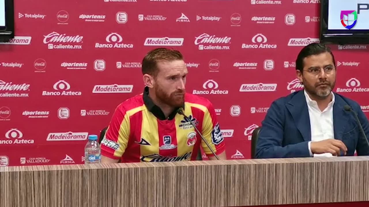 Monarcas Morelia presentó a Fernando Aristeguieta