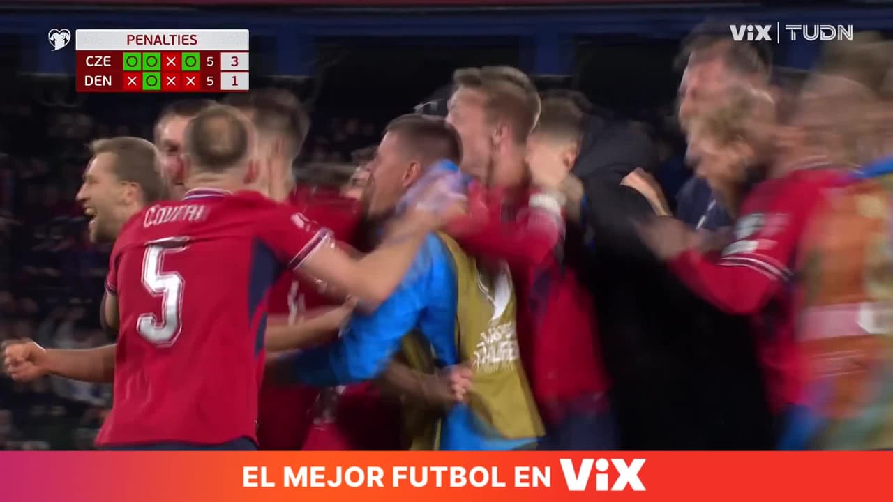 ¡Chequia pasa a la Copa del Mundo y así festejaron el boleto!