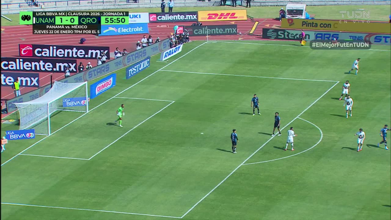 ¡TIRO ATAJADO! disparo por Jordán Carrillo.