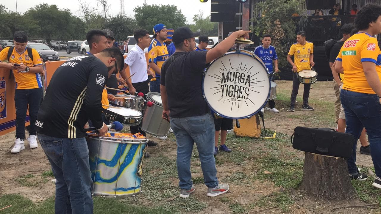 Después del 1-1 en la ida, los fanáticos de Tigres llegan al 'Volcán' para el juego de vuelta de Cuartos de Final del Clausura 2019 contra Pachuca.
