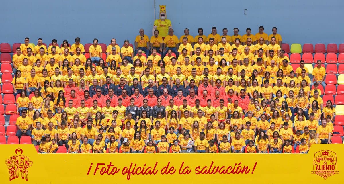 Morelia se tomó la foto oficial de la salvación.