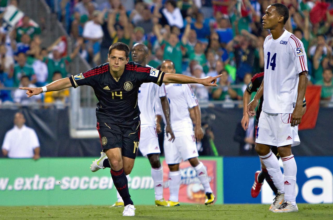 Hernández le marcó doblete a Cuba en el triunfo 5-0 en Copa Oro de 2011