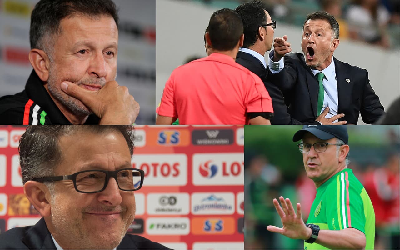 ¿Cuál es tu modo Juan Carlos Osorio de hoy? Las caras del DT del 'Tri' durante 2017
