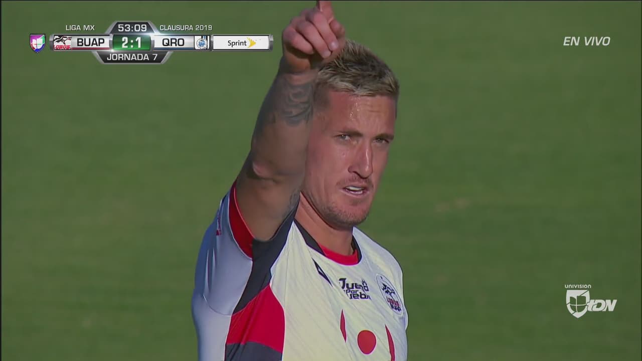 ¡Goool de Lobos! Leo Ramos puso la voltereta ante Querétaro